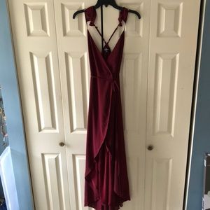 Lulu’s Maroon Cocktail Dress